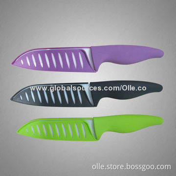 Colorful Handle Ceramic Knife